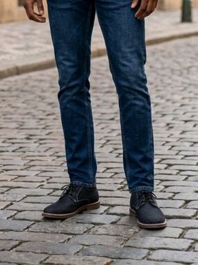J75 By Jump Primo Oxford Black Denim Upper 9 EUC